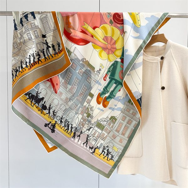 Factory Direct Luxury Big Square Women Shawl