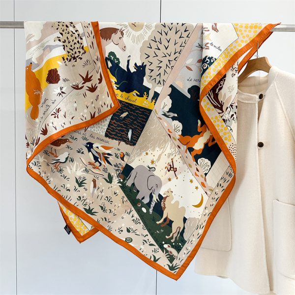Lady Fasion Big Square Winter Shawl