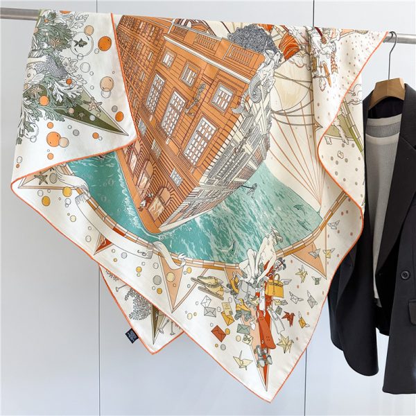 Luxury Wool Shawl for Fashion Lady