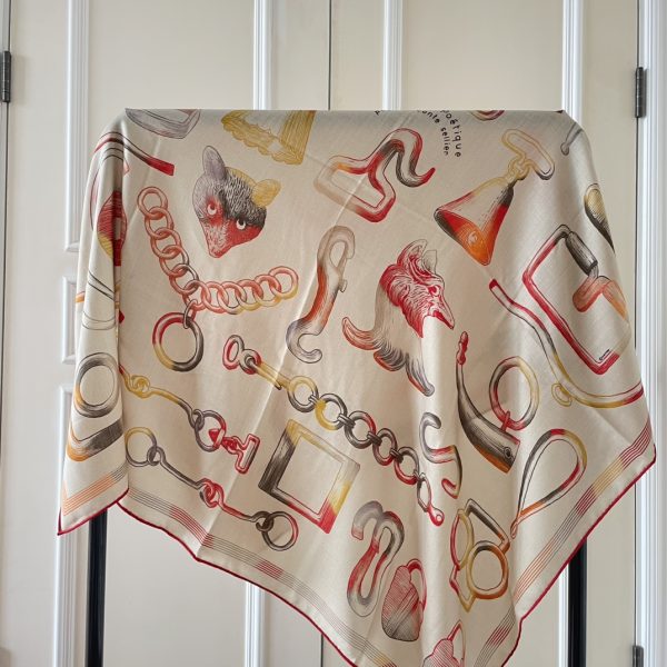 Designer Print Square Scarf for Lady