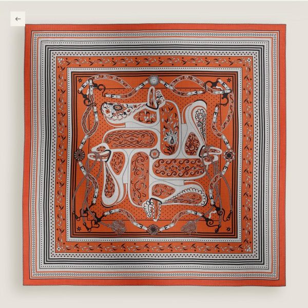 Factory Direct Silk Cashmere Big Bandana